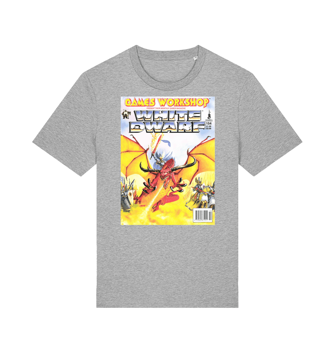 Heather Grey Printed T-shirt Front